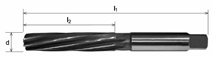 DIN 206-HSS - calisuar de <span>mano</span>